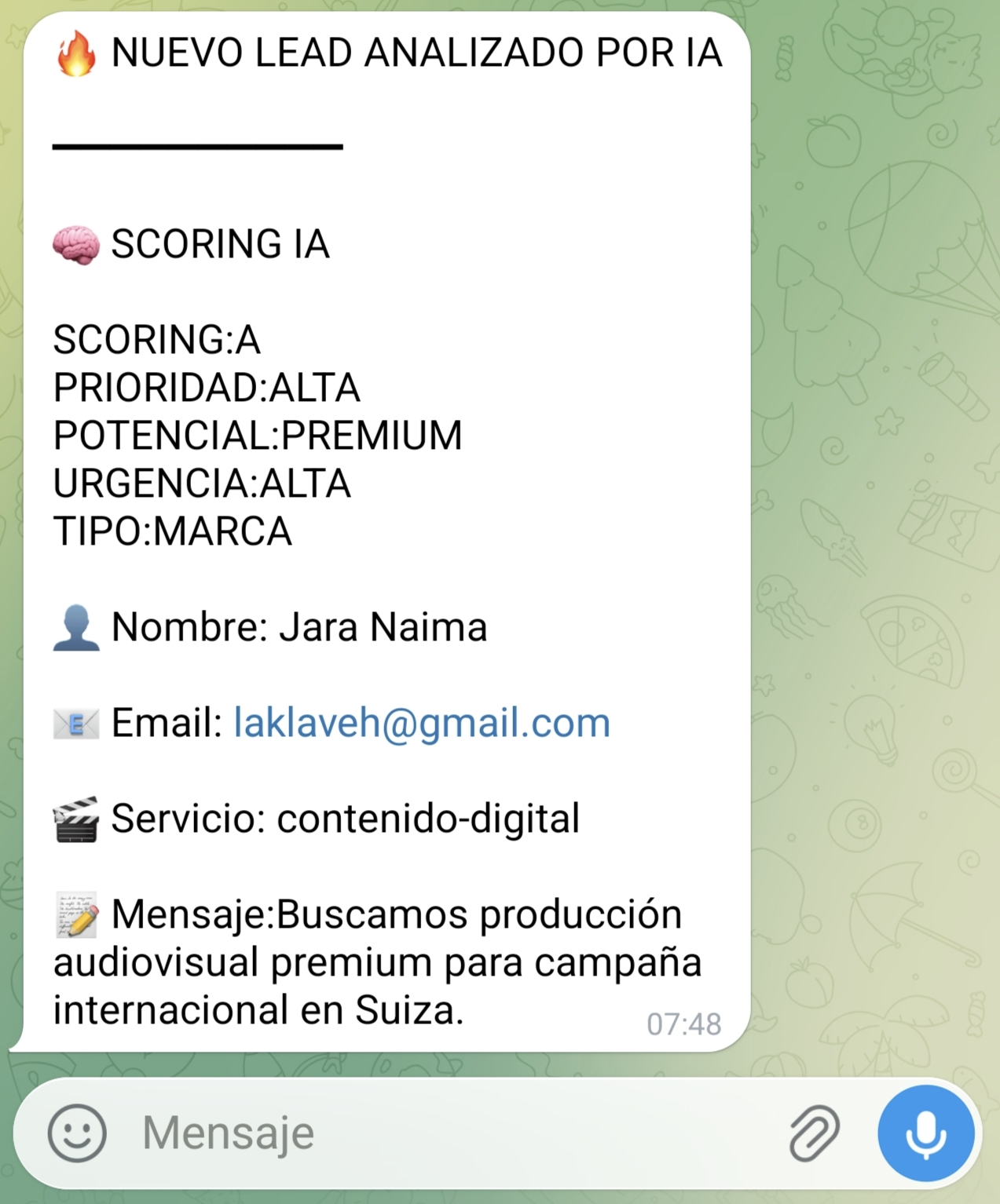 Telegram AI