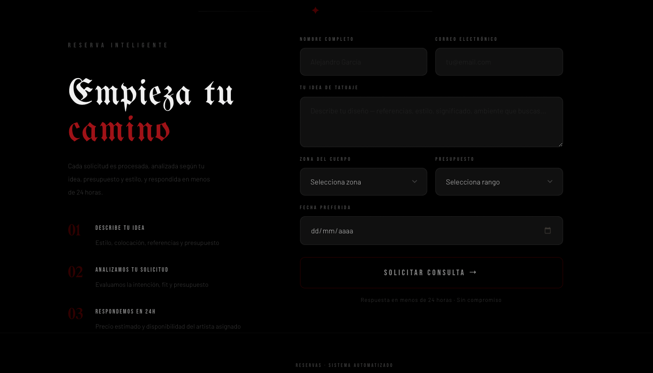 JotaGrind — Formulario